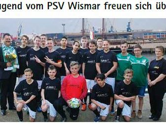 Zeitungsartikel aus der 'Wismar-Zeitung' vom 08.06.2017