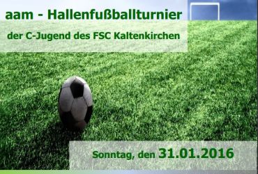 Plakat FSC Fussballturnier