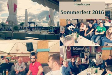 Fotocollage vom Sommerfest