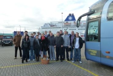 Gruppenbild von der Minicruise Amsterdam nach Newcastle