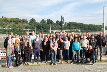 Gruppenbild Reise nach Prag